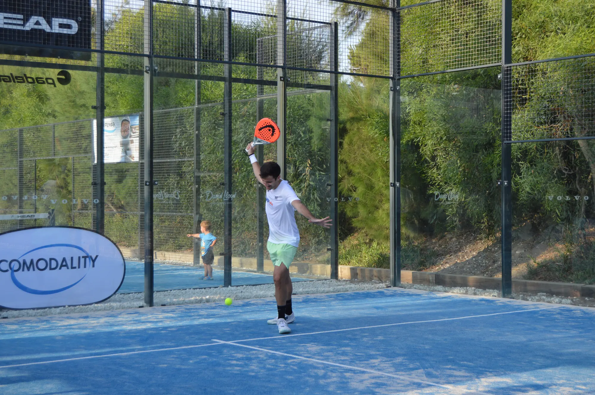 Pista en joc en un club gestionat per 360