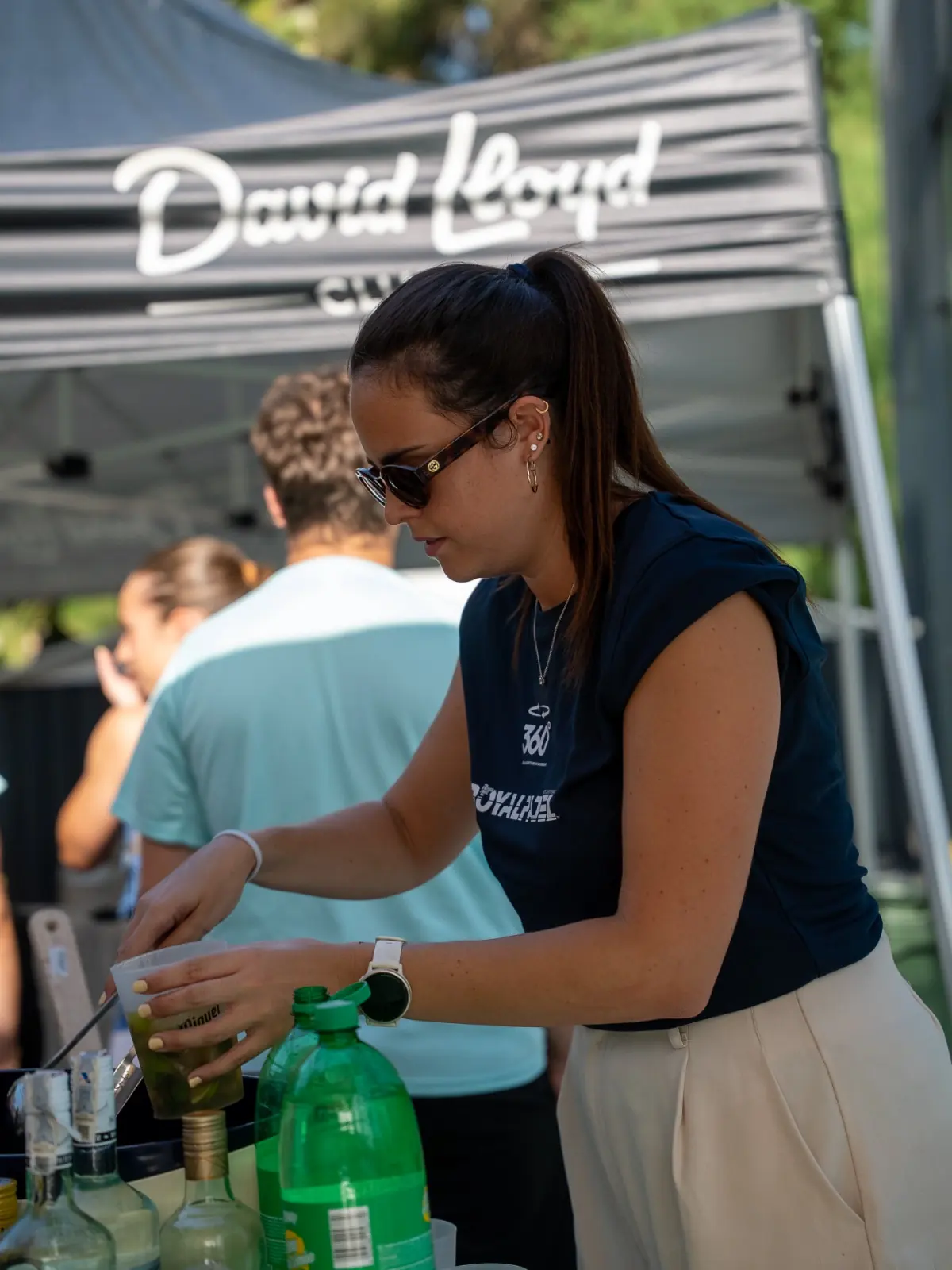 Servei de begudes durant la jornada